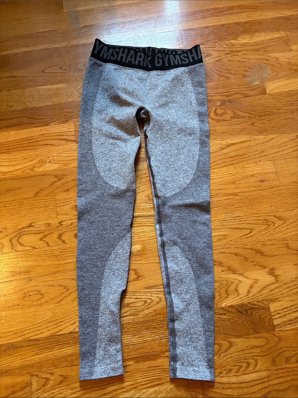 Gymshark Grey Two-Tone Seamless Leggings